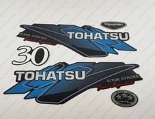 Używany, Tohatsu 30HP Four Stroke Fuel Injection Outboard Engine Decals Sticker Set na sprzedaż  Wysyłka do Poland