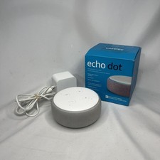 Alto-falante inteligente Amazon C78MP8 Echo Dot 3ª geração, branco/caixa com comprar usado  Enviando para Brazil