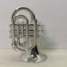 Instrumento de latão prata trompete de bolso J.Michael TR400PSL comprar usado  Enviando para Brazil