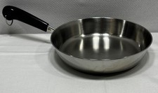 Frigideira/frigideira Revere Ware 9” parte inferior de disco de aço inoxidável tripla camada EUA – sem tampa, usado comprar usado  Enviando para Brazil