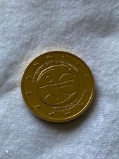 Euro vergoldet strichmännchen gebraucht kaufen  Burghaun