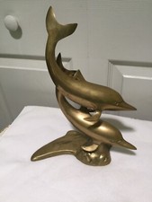 Brass double dolphin for sale  Gresham