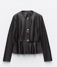 Zara kunstleder jacke gebraucht kaufen  Singen (Hohentwiel)