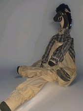 Decoração primitiva de boneca zebra animal de pelúcia 34"  comprar usado  Enviando para Brazil