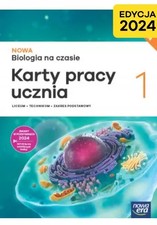Karty Pracy Ucznia Biologia 1 - Edycja 2024 na sprzedaż  PL