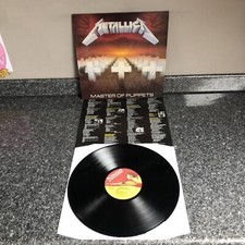LP VINYL METALLICA ALBUM MASTER OF PUPPETS MFN 60 UK 1ST PRESS NM-/NM- SUPERB comprar usado  Enviando para Brazil