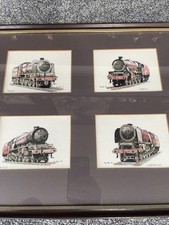 Steam railway framed for sale  SKEGNESS