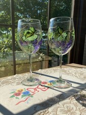 Pair hand painted for sale  Grosse Ile