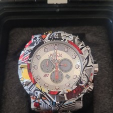Usado, Invicta Reserve Grand S1 Rally Graffiti Hydroplate relógio cronógrafo biografia zumbi comprar usado  Enviando para Brazil