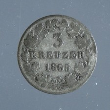 Kreuzer 1855 herzogtum gebraucht kaufen  Stahnsdorf