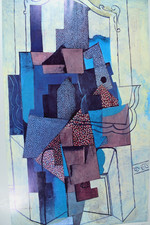 Kunstdruck picasso homme gebraucht kaufen  Bubenheim, Essenheim, Zornheim