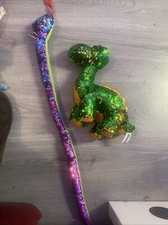 Glitzies plush dinasaur for sale  HARLOW