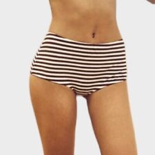 Bikini BEC & Bridge para mujer talla 6 tiro alto parte inferior a rayas playa traje de baño segunda mano  Embacar hacia Argentina