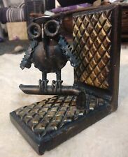 Rustic owl bookend for sale  Paonia