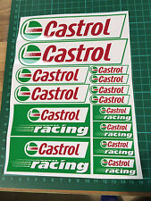 Castrol racing decal for sale  STOCKTON-ON-TEES