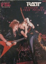 RATT GUITAR TAB / TABLATURA / INVASÃO DE SUA PRIVACIDADE / SONGBOOK DE GUITARRA, usado comprar usado  Enviando para Brazil