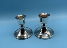 Pair solid silver for sale  LONDON