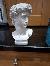 David bust resin for sale  CREWE