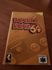 Donkey Kong 64 N64 somente manual comprar usado  Enviando para Brazil