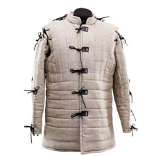 Cappotto gambeson medievale usato  Spedire a Italy