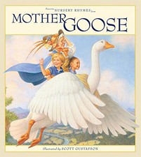 Favorite Nursery Rhymes from Mother Goose by Gustafson, Scott Hardback Book The na sprzedaż  Wysyłka do Poland