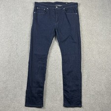 Jeans masculino Edwin 36 X 32 fino cônico cintura baixa elástico ESM22M feito no Japão azul comprar usado  Enviando para Brazil