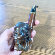 Pipe ancienne sculptée d'occasion  Saint-Genest-Malifaux