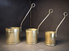 Set three brass for sale  PRESTON