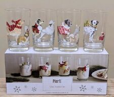 Pier 1 Importações Copo de Bebida para Cães de Natal 4" (Conjunto de 4) Pintado -NOVO comprar usado  Enviando para Brazil