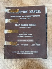 Gray marine diesel for sale  Exeter