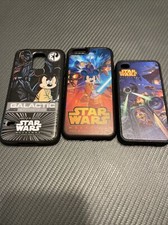 Lote de 3 capas Mickey D-Tech edição limitada Disney Star Wars Weekends iPhone Samsung comprar usado  Enviando para Brazil