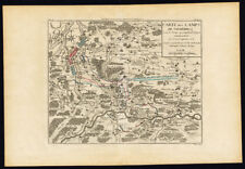 Antique map battle d'occasion  Expédié en Belgium