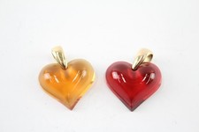 Lalique heart glass for sale  LEEDS