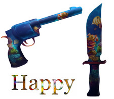 Aquarium knife gun d'occasion  Expédié en Belgium