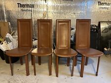 Brown leather dining for sale  Medford