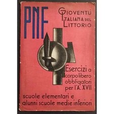 Gioventu littorio esercizi usato  Alessandria