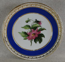 Magnifique assiette botanique d'occasion  Monnaie