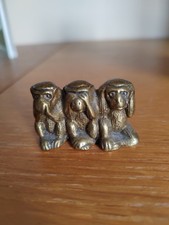 Brass small figurine for sale  OXFORD