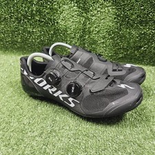 Tênis esportivo masculino Specialized S-Works ventilação preto ciclismo de estrada BOA 3 parafusos 9 comprar usado  Enviando para Brazil