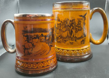 Vintage brown tankard for sale  LEEDS