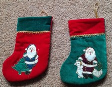 Christmas stocking decorations for sale  BRIERLEY HILL
