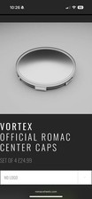 Romac vortex logo for sale  TIVERTON