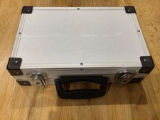 Silver flight case for sale  CULLOMPTON