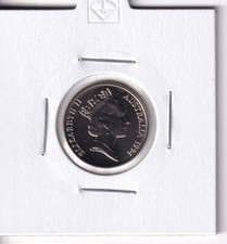 AUSTRALIANO: 1994 MOEDA UNC DE 5 CENTAVOS EM SUPORTE 2X2 -. comprar usado  Enviando para Brazil