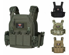 Taktische Weste Airsoft, Militär, Jagd – Polyester 1000D, Atmungsaktiv, Verstell comprar usado  Enviando para Brazil
