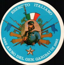 Adesivo vintage esercito usato  Albenga