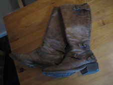 Lederstiefel belstaff trialmas gebraucht kaufen  Martfeld