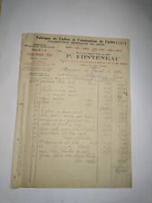 Invoice factory frame d'occasion  Expédié en Belgium