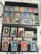 Lot timbres années d'occasion  Viarmes