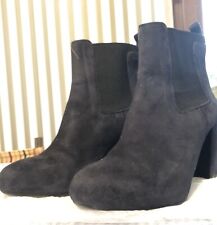 Stivaletti camoscio blu usato  Siena